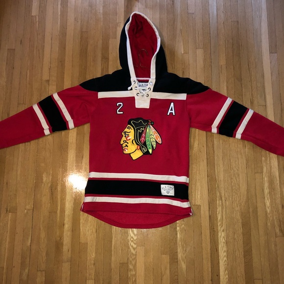 Old Time Hockey Other - Duncan Keith Chicago Blackhawks Jersey Sweatshirt